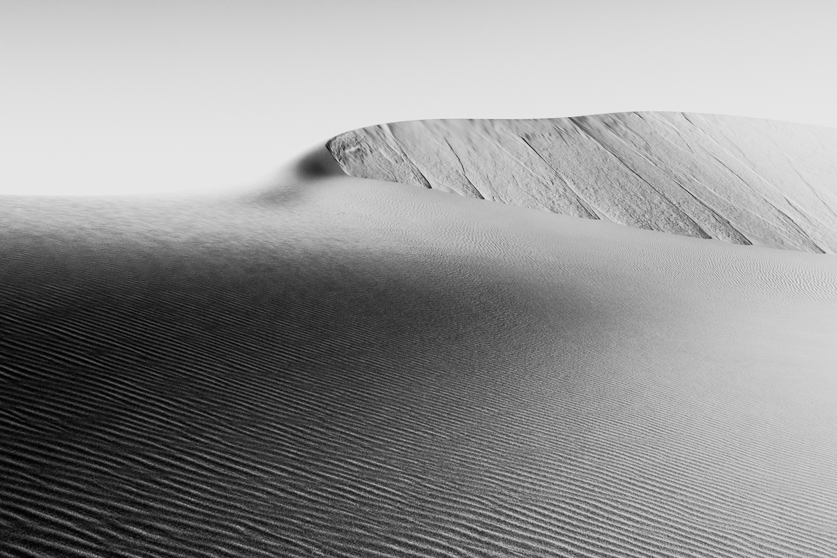 Zandduin in de woestijn