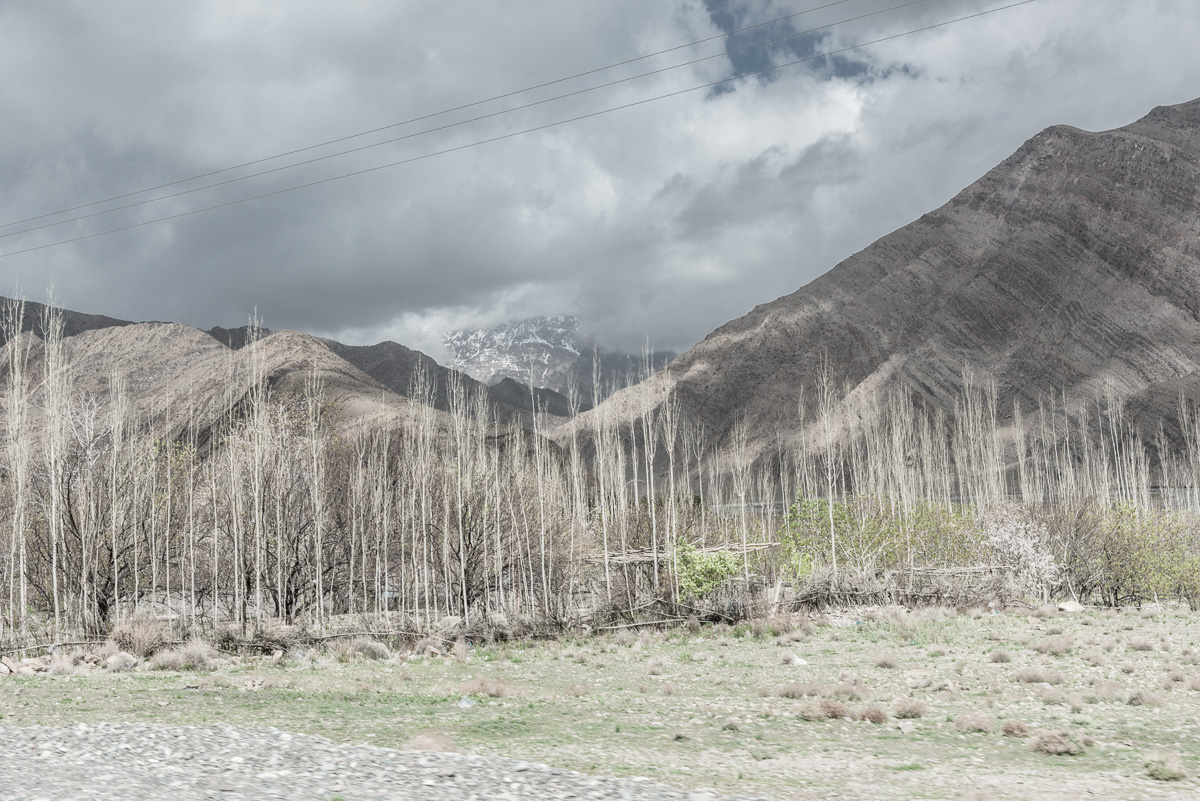 Grililige bergen in de buurt van Kerman