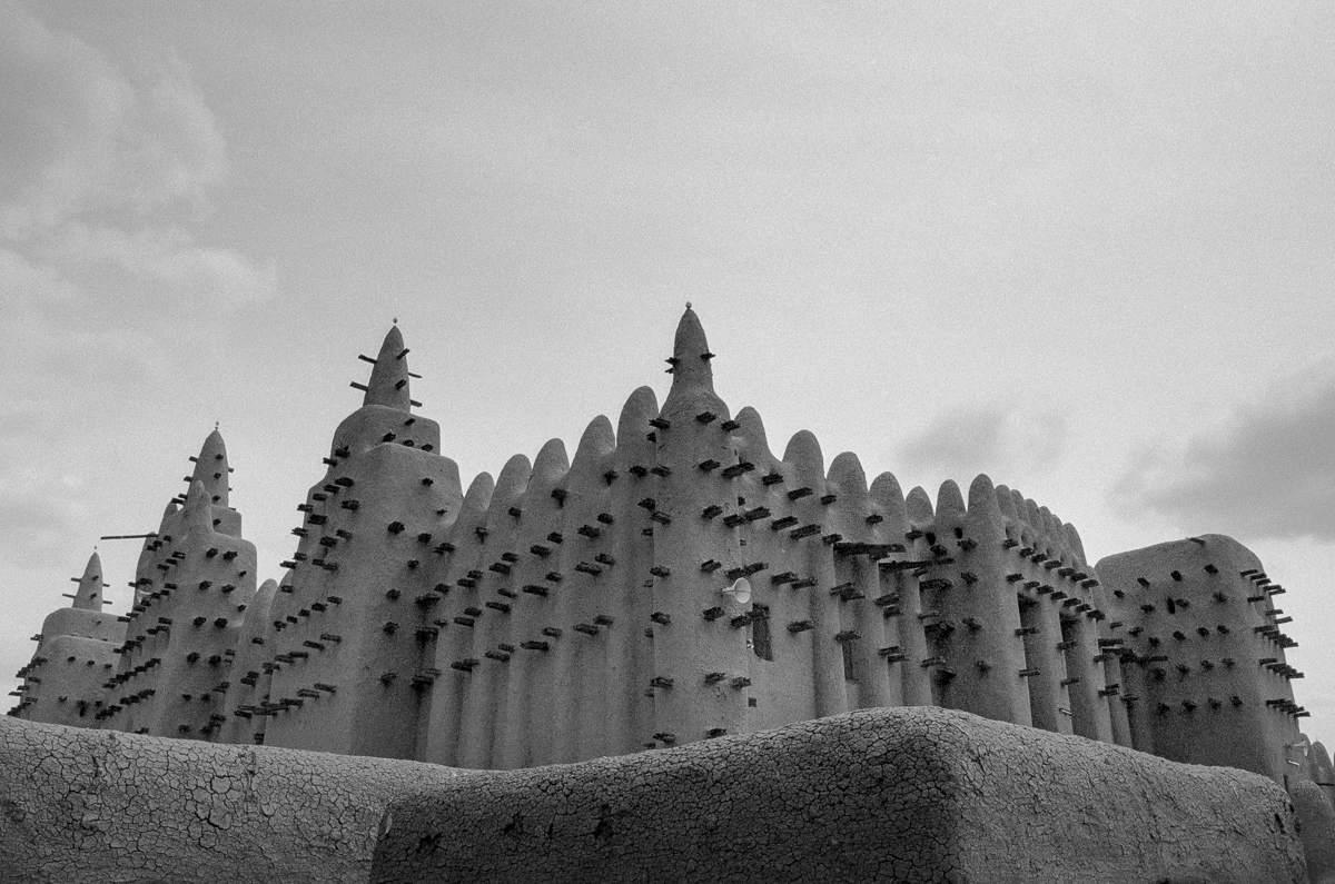 Moskee in Djenné, Mali