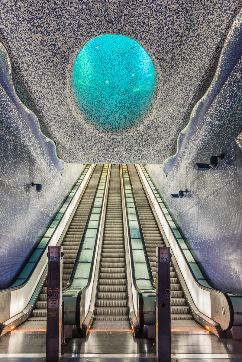 Metrostation in Napels