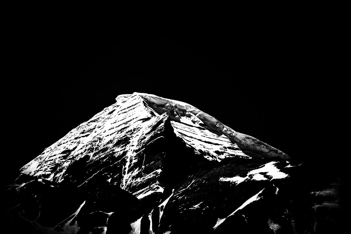 De heilige berg Mount Kailash in Tibet.