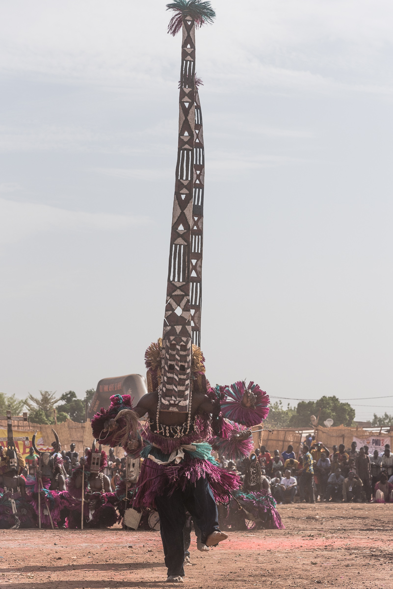 Dogon stam uit Mali tijdens Festima festival in Burkina Faso